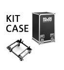 BUNDLE: DT 6 METAL TROLLEY + PROFESSIONAL FLIGHT CASE DF 4-SETUP, DISASSEMBLE & TRANSPORT DVA T4-T8